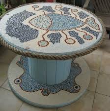 table bobine poisson juillet 2012 2013 passionmosamarion bobine mosaique poisson