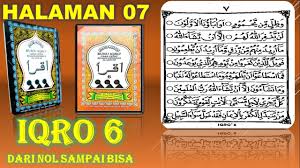 Iqro' jilid 1 halaman 6 dan 7. Iqro 6 Halaman 7 Youtube