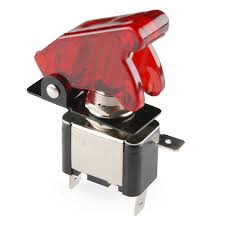 100 megohms (min.) at 500vdc dielectric strength: Toggle Switch And Cover Illuminated Red Com 11310 Sparkfun Electronics