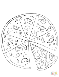 Ninja turtles cartoon coloring page. Ninja Turtle Eat Pizza Coloring Page Wecoloringpage Com Coloring Pages