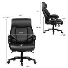 Flash furniture hercules series 24/7 intensive use big & tall 400 lb. Costway Big Tall 400lbs Massage Office Chair Executive Pu Leather Computer Desk Chair