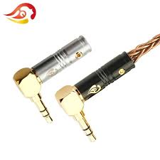 Qyfang 3 5mm Plug Audio Jack 3 Pole Earphone Adapter Diy Stereo Hifi Headphone 90 Degree Bend Metal Repair Solder W Earphones Adapter Headphone Wire Connectors
