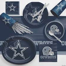 Nfl Dallas Cowboys Plastic Tablecloths 3 Count