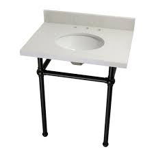 kingston brass washstand 30 in. console