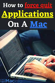 How To Force Quit Applications On A Mac Apple Macbook Macbook Pro Macbook Air Macbook Hacks Macbook Apps Mac