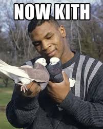 Kith really put Mike Tyson's “Now Kith” pigeon meme on a t ...