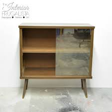This allows you to better utilize the space in the carcass. Mid Century Modern Bookshelf Turned Funky Bar Interior Frugalista