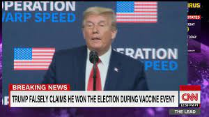 Cnn news, uk, us, europe, world, most recent happenings from around the globe. White House Summit On Vaccines Goes Off Rails As Trump Spews Election Lies Cnn Video
