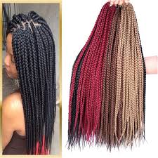 Let's check how you can get fun from these simple yet classy hairstyles. 14 18inch Synthetic Braiding Hair Crochet Box Braids Hair Extensions Ombre Kanekalon Hair Buy At A Low Prices On Joom E Commerce Platform