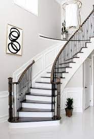 25 Home Staircase Designs Cage Escalier Escalier Peint Escaliers Interieur