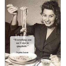 Te inventas algo¿que tienes poco tiempo? Chatelaine Happy National Pasta Day Sophia Loren Facebook