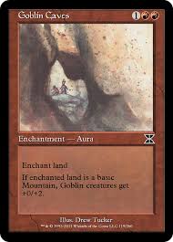 Goblins from mars, goblins cave, goblins from mars genie, goblin's crown, goblins from mars neptune, goblins from mars bomba, goblins from mars king taco, go. Goblin Caves Masters Edition Iv Me4 119 Scryfall Magic The Gathering Search