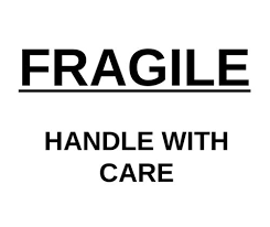 Choose from thousands of designs or make your own today! Fragile Handle With Care Shipping Label Template Free Printable Labels Printables Free Label Templates Fragile Label