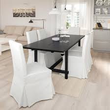 Nordviken Henriksdal Table And 4 Chairs Black Blekinge White Ikea In 2021 Dining Room Contemporary Ikea Dining Sets Black Dinning Table