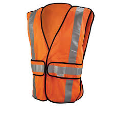 Fr, surveyor & breakaway vests. 3m High Visibility Fluorescent Orange Reflective Class 2 Construction Safety Vest Case Of 5 94625 80030t The Home Depot