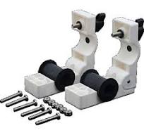 Tube / Pipe Panel Mounts Removable / Permanent — Solar Marine Supply