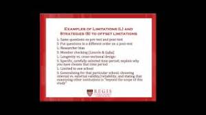 Limitations of your qualitative research can become clear to your readers even before they start to read your study. Limitation Of Study In Research Proposal