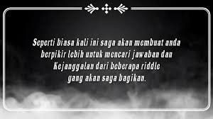 Jika merasa kesulitan, disediakan juga jawabannya yang bisa dilihat dalam alternative jawaban yang dicetak tebal. Riddle Indonesia Dan Jawaban
