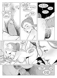alfie (comic) all fours anal anal sex anus ass black and white  blush breasts cheating cheating wife close-up comic dialogue doggy style  freckles halfling halfling female heart height difference
