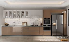 acrylic kitchen cabinets oppein