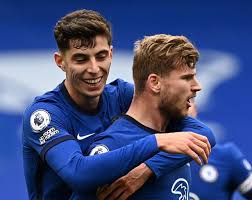 #b04m05 kai's goal celebration with julian. Kai Havertz Gives Insight Into His And Timo Werner S Struggles For Chelsea Mirror Online