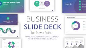 W elcome to best business powerpoint templates design for free, one of the most useful powerpoint templates resource website: Professional Business Slide Deck Powerpoint Template Slidemodel