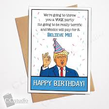Funny Birthday Cards For Guys Funny Trump Card Birthday Cards For Him Her Funny Birthday Etsy Funny Birthday Cards Birthday Cards For Him Funny Trump Cards