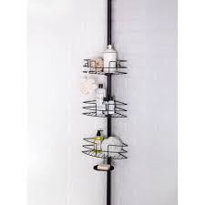 Maybe you would like to learn more about one of these? Homezone 3 Tier Extension Pole Corner Shower Caddy With Wire Shelves Oil Rubbed Bronze Walmart Com Walmart Com