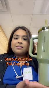 Olive Green Starbucks x Stanley Vacuum Seal Quencher (40 oz)- $54.95  #starbucks #starbucksfallrelease #starbucks2024collection  #starbucks2024collection #stanleystarbucks #pumpkinseason🎃 #explorepage✨  ...