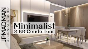 Beautiful 1 bedroom condo design ideas philippines. 2br Minimalist Condo Tour Dmci 50 Sqm Condo Renovation Maple Place Architectural Interiors Youtube