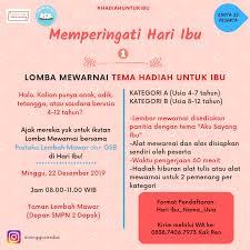 Fitri idham azis menghadiri puncak peringatan hari ibu tingkat nasional ke 91 di semarang, jawa tengah pada tanggal 22 desember 2019. Hadiah Untuk Ibu Memperingati Hari Ibu Indorelawan