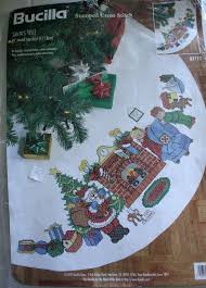 Gift cross stitch pattern pdf instant download christmas cross stitch ball cross stitch bright cross stitch violet cross stitch blue gifts counted cross stitch pattern. Purchase Embroidered Christmas Tree Skirt Kits Up To 76 Off