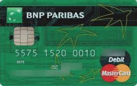 Bank Card Bnp Paribas Bnp Paribas Bank Polska Poland Col Pl Mc 0153 02