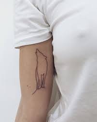 Geometric And Black Wolf Tattoos Work Tattoodo Geometric Black Work And Where Geometric Wolf Tattoo Simple Wolf Tattoo Wolf Tattoo Design