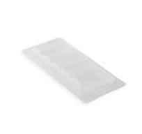 5 pc. Snap Bar Clamshell | 5 Cavity Plastic Wax Melt Packaging 10 pc Bag
