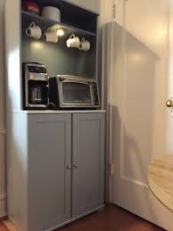 Ikea Borgsjo Bookcase Hacked As Coffee Bar Added Gransta Light As Well Ikea Kuche Kuche Einrichten Alte Turen