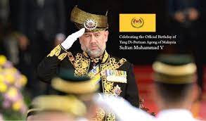 Yang dipertuan agong, sultan muhammad 5 berkenan berangkat menghadiri majlis santapan diraja sempena pertabalan. Official Birthday Of Ydp Agong Nalanda Buddhist Society