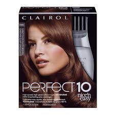 If this is the color you want, then your're in luck, because this is possibly the easiest color to achieve. Buy Clairol Nice N Easy Perfect 10 Permanent Hair Dye 6wn Light Chocolate Brown Hair Color 1 Count Online In Indonesia B001pep8do