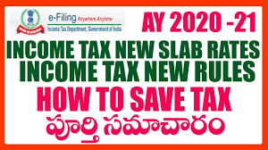 There has been no change in the tax slabs if you follow existing tax regime. Income Tax Slab Rates Ay 2020 21 Fy 2019 20 How To Save Tax In Telugu Youtube