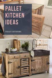 Diy Pallet Kitchen Furniture Ideas Pallet Kitchen Diy Kitchen Furniture Pallet Diy