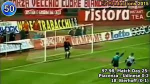 Currently, udinese rank 11th, while juventus hold 4th position. Oliver Bierhoff 102 Goals In Serie A Part 2 3 33 78 Udinese Milan 1997 1999 Youtube