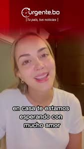 #Urgentebo Aparece la esposa de #LusFernandoCamacho para brindarle su  apoyo. El mensaje fue difundido por #redessociales #Camacho #SantaCruz