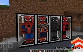 The minecraft crafting guide, is a complete list of crafting recipes. Marvel Spider Man Addon For Minecraft Pe 1 11 1 12