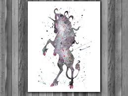 Choose your favorite pink unicorn paintings from millions of available designs. Unicorn Watercolor Print Unicorn Fantasy Art Unicorn Painting Nursery Kids Room Decor Wall Art Vivid Art Designs