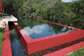 Negative Edge Pool Designs And Spillover Waterfalls Merging With Landscape