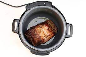 Only takes 5 minutes to prep and 3 simple ingredients! Try This Tender Melt In Your Mouth Instant Pot Prime Rib Recipe Instant Pot Recipes Prime Rib Roast Prime Rib