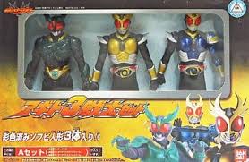 And idol unit formed to celebrate kamen rider's 40th anniversary. Agito 3 Warrior A Set Kamen Rider Gills Kamen Rider Agito Grand Form Kamen Rider Agito Storm Form Kamen Rider Agito Goods Accessories Suruga Ya Com