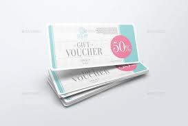 Gift Voucher Mockups 2 Gift Vouchers Free Gift Voucher Template Voucher Design