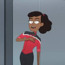 Right now i'm on the bridge of the toughest, fastest, most powerful ship starfleet ever put into service.william t. Vulcan Salute Beckett Mariner Gif Vulcan Salute Beckett Mariner Lower Decks Discover Share Gifs