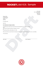 When an account number is added, a generic letter won't work. Change Of Address Letter Uk Template Make Yours For Free
